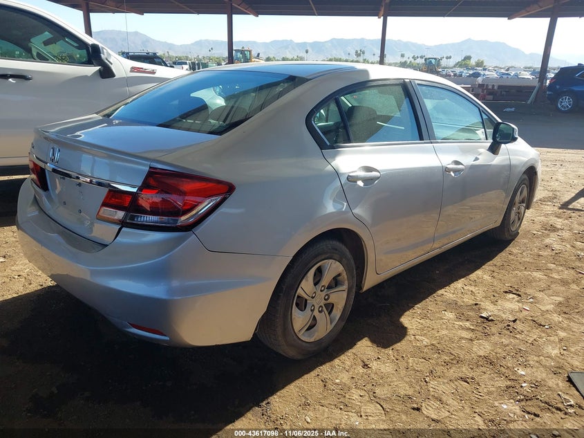 19XFB2F54DE280943 2013 HONDA CIVIC photo no. 4
