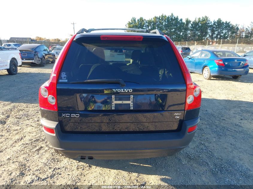 2006 Volvo Xc90 2.5T VIN: YV4CZ592661297599 Lot: 43617136
