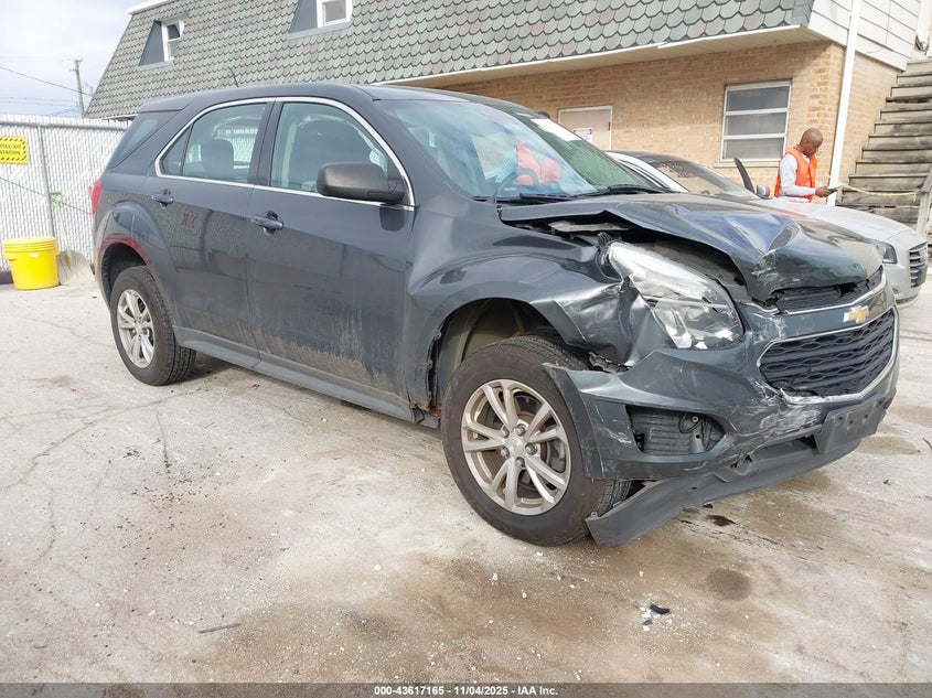 2017 CHEVROLET EQUINOX LS - 2GNFLEEK5H6322376