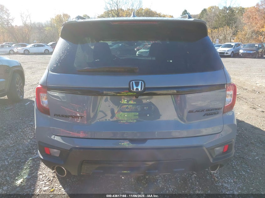 2025 HONDA PASSPORT AWD BLACK 5FNYF8H87SB006618