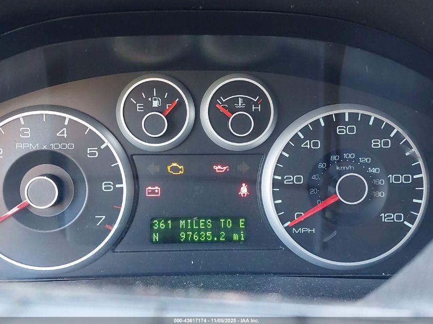 2009 Ford Fusion Sel VIN: 3FAHP08169R185458 Lot: 43617174