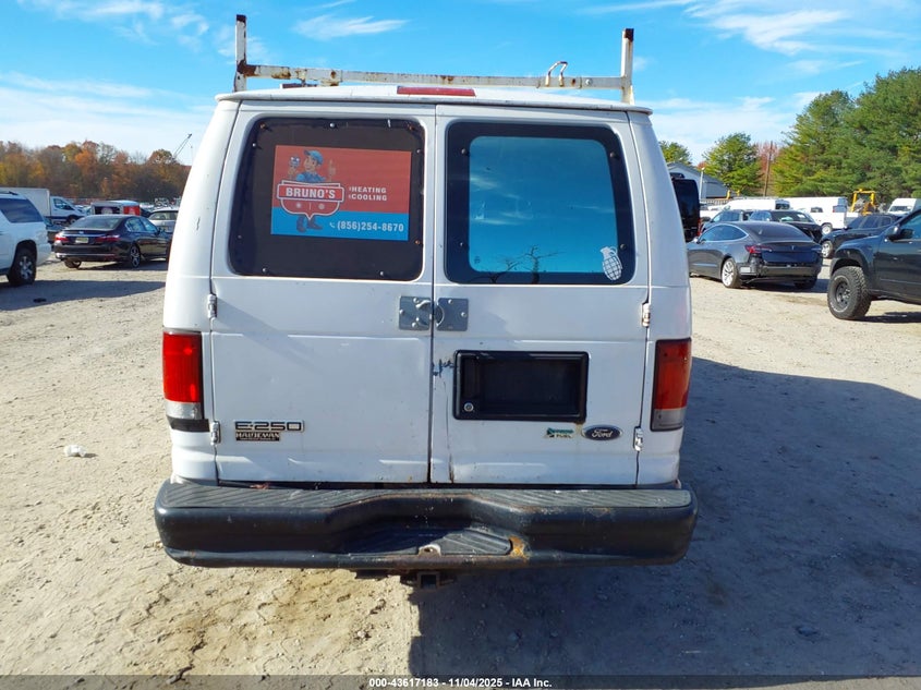 2010 Ford E-250 Commercial/Recreational VIN: 1FTNS2ELXADA15937 Lot: 43617183