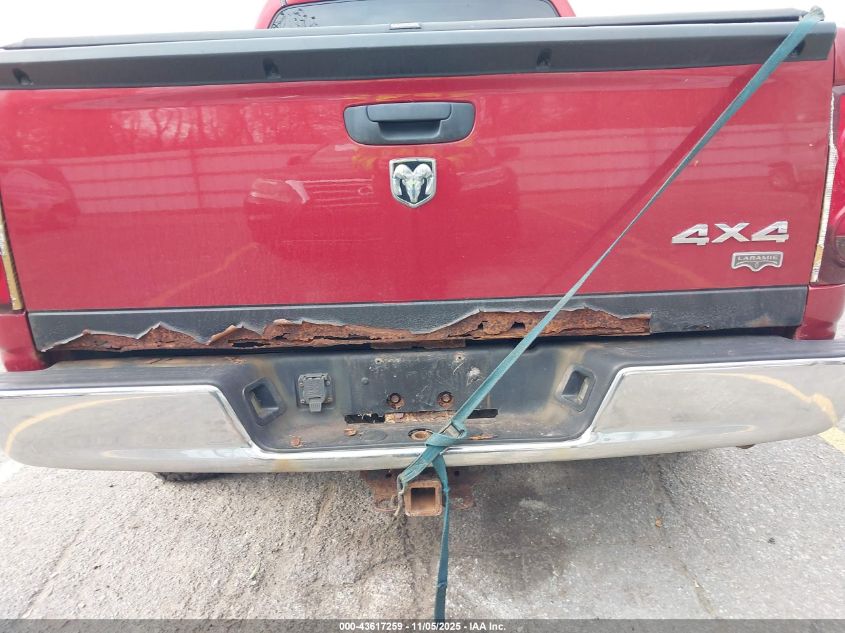 2008 Dodge Ram 1500 Laramie VIN: 1D7HU18248S625820 Lot: 43617259