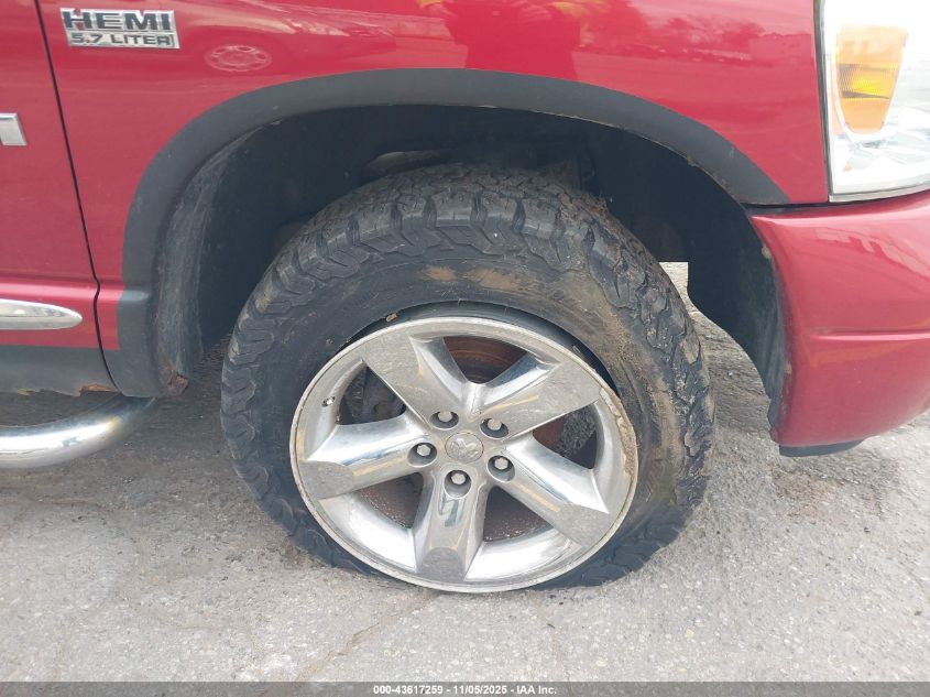 2008 Dodge Ram 1500 Laramie VIN: 1D7HU18248S625820 Lot: 43617259