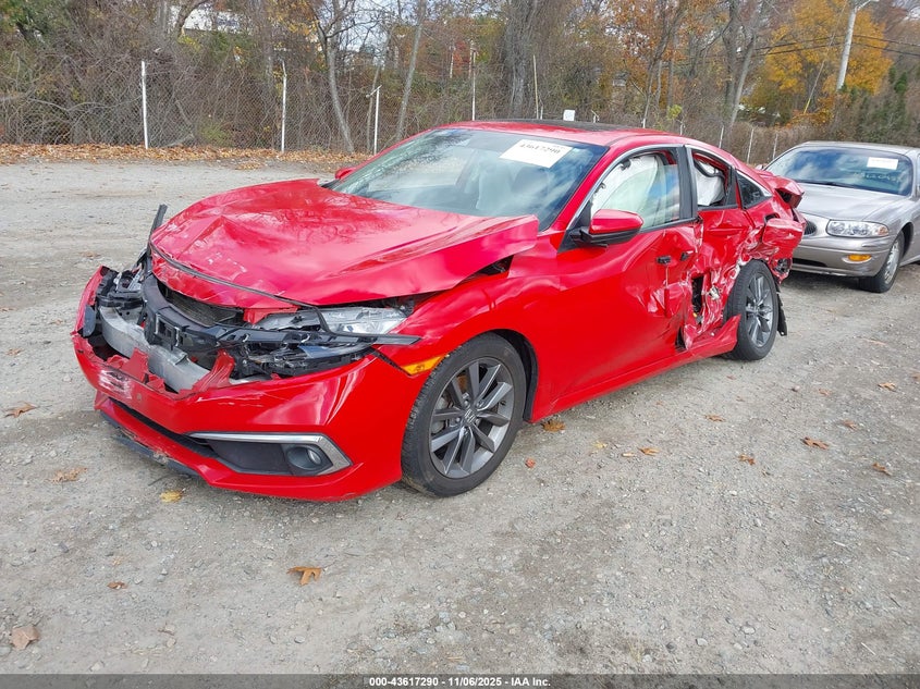 2019 HONDA CIVIC EX - JHMFC1F36KX002806