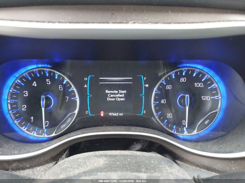 2017 Chrysler Pacifica Touring-L VIN: 2C4RC1BG5HR535907 Lot: 43617305