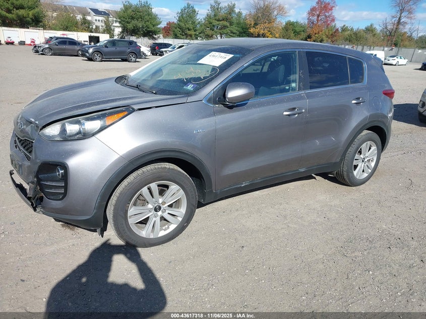 2017 KIA SPORTAGE LX KNDPMCACXH7297987