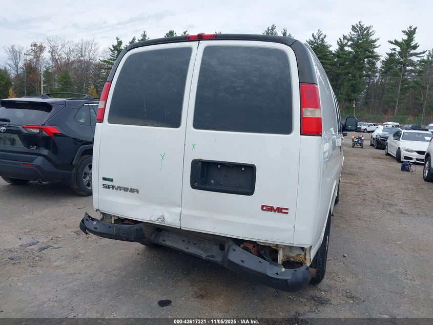 2010 GMC Savana 2500 Work Van VIN: 1GTZGFBG8A1183675 Lot: 43617321