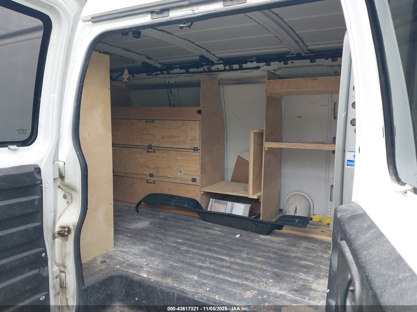 2010 GMC Savana 2500 Work Van VIN: 1GTZGFBG8A1183675 Lot: 43617321