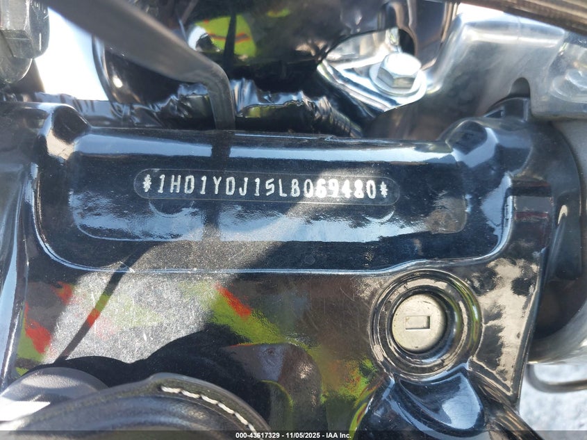 2020 Harley-Davidson Flsl VIN: 1HD1YDJ15LB069480 Lot: 43617329