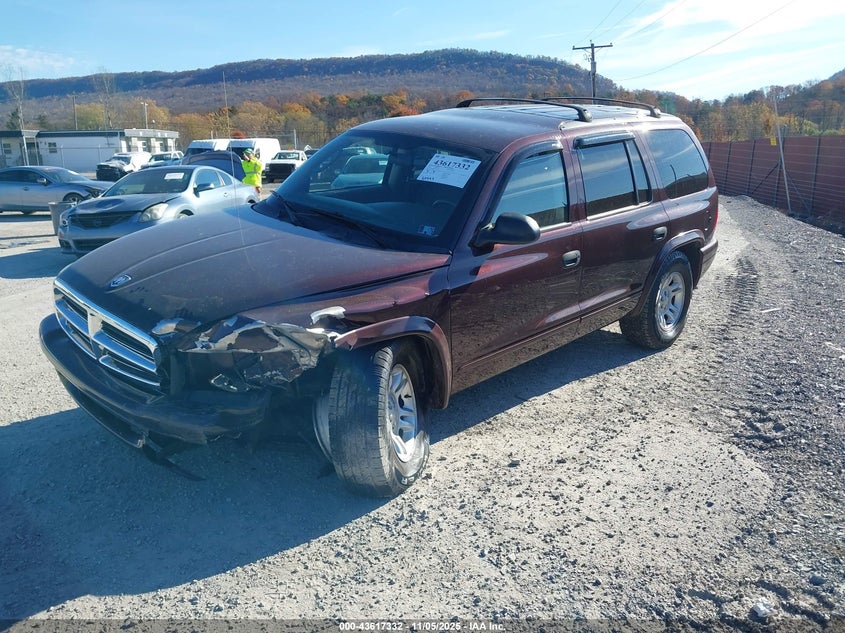 1D4HS48N33F597296 2003 DODGE DURANGO photo no. 2