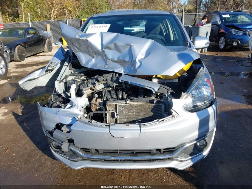 2017 Mitsubishi Mirage Se VIN: ML32A4HJ6HH012549 Lot: 43617337