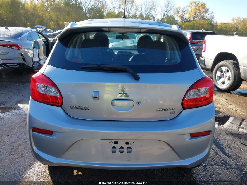 2017 Mitsubishi Mirage Se VIN: ML32A4HJ6HH012549 Lot: 43617337