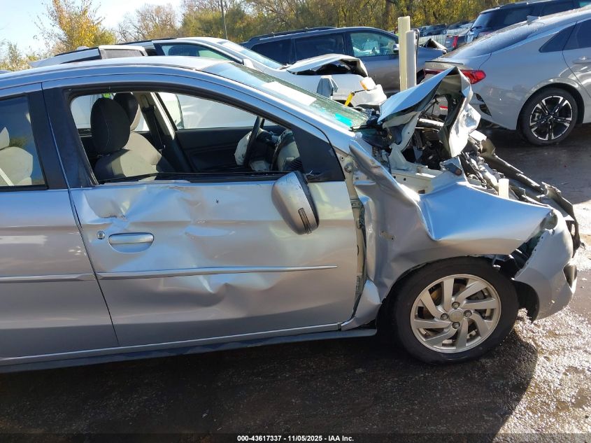 2017 Mitsubishi Mirage Se VIN: ML32A4HJ6HH012549 Lot: 43617337