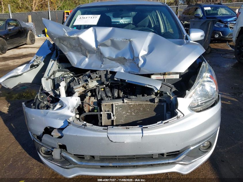 2017 Mitsubishi Mirage Se VIN: ML32A4HJ6HH012549 Lot: 43617337