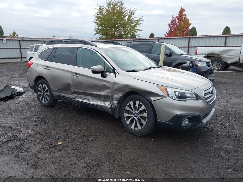 2015 SUBARU OUTBACK 3.6R LIMITED - 4S4BSELC7F3210247