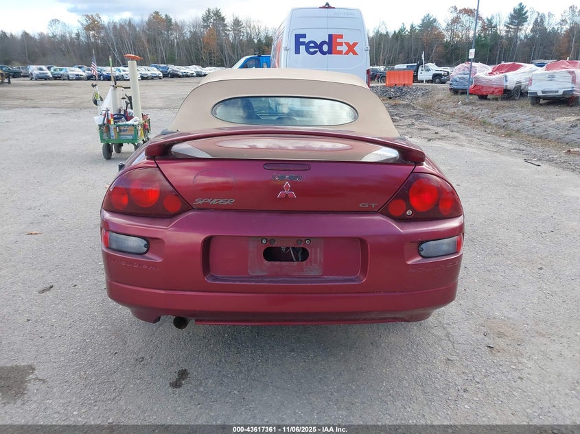 4A3AE85H91E045555 2001 MITSUBISHI ECLIPSE photo no. 15