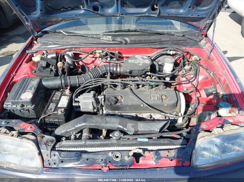 1989 Honda Civic VIN: 2HGED6343KH546268 Lot: 43617366