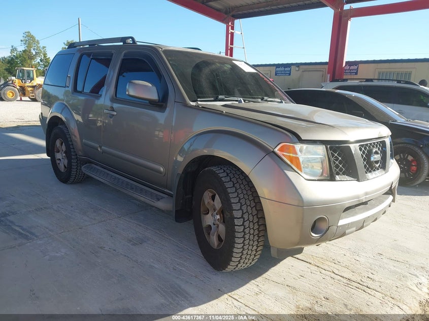 5N1AR18U55C765908 2005 Nissan Pathfinder Se auction photo 1