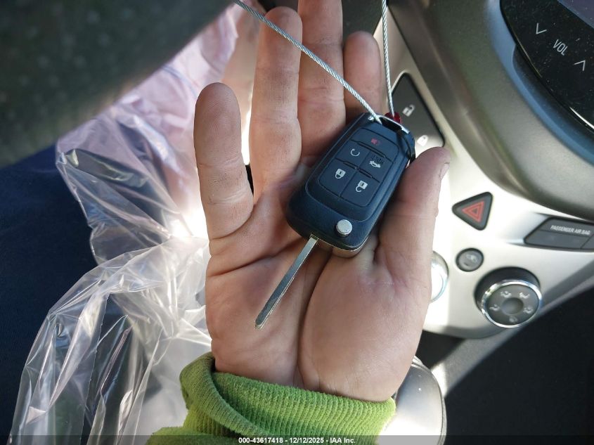 2015 Chevrolet Sonic Lt Auto VIN: 1G1JC5SH6F4158199 Lot: 43617418