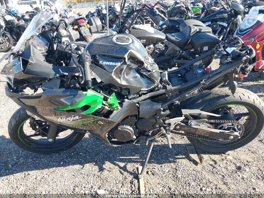 2023 Kawasaki Ex400 VIN: JKAEXKH18PDAN3135 Lot: 43617420