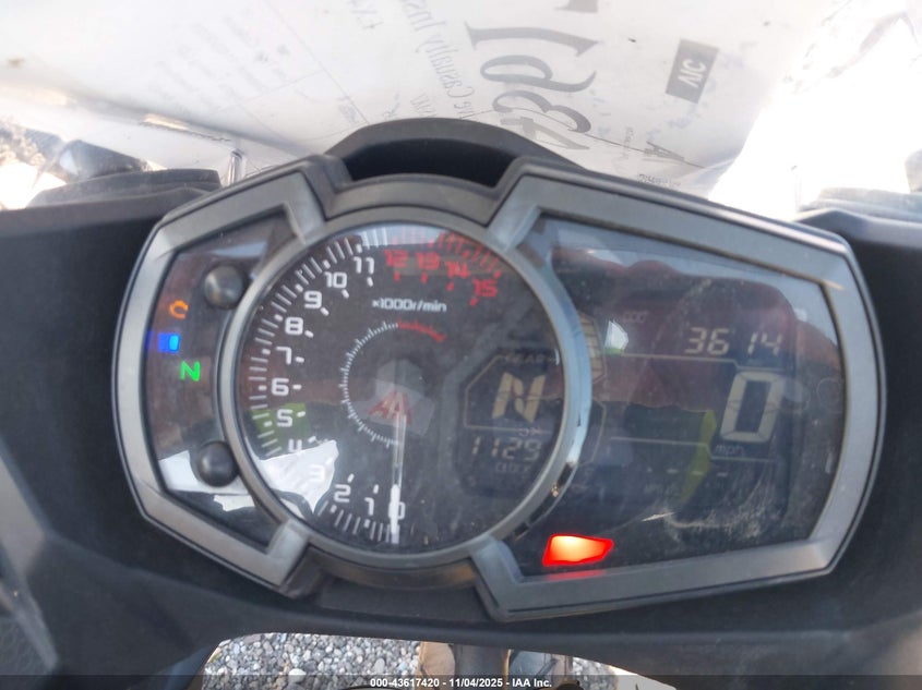 2023 Kawasaki Ex400 VIN: JKAEXKH18PDAN3135 Lot: 43617420