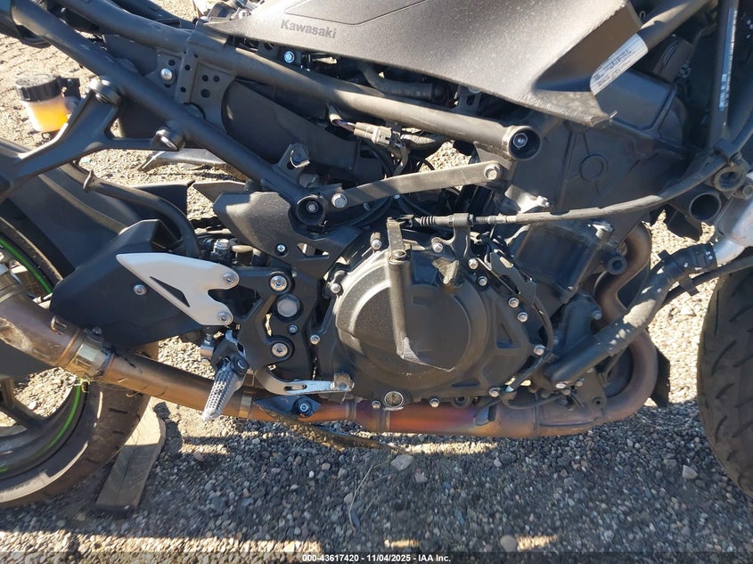 2023 Kawasaki Ex400 VIN: JKAEXKH18PDAN3135 Lot: 43617420