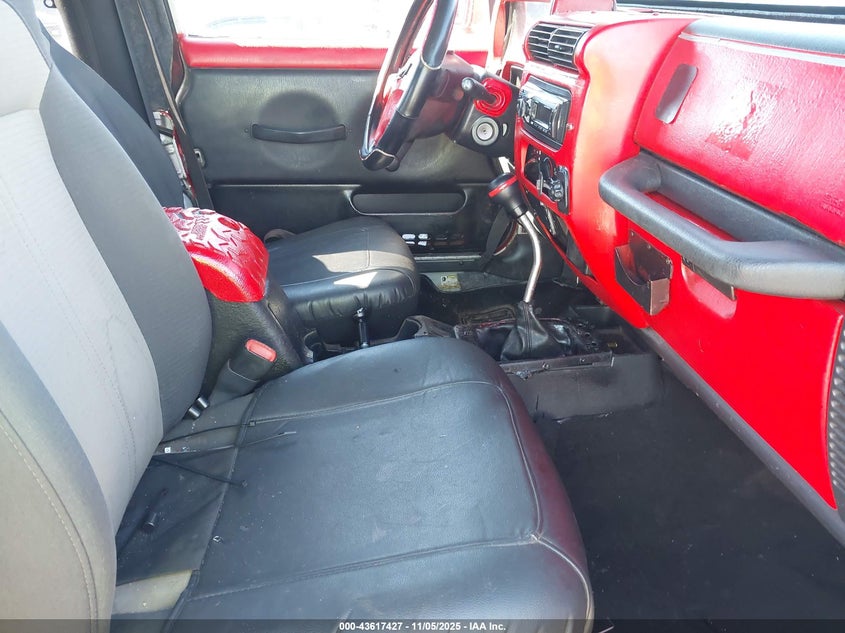 2005 Jeep Wrangler X VIN: 1J4FA39S25P325464 Lot: 43617427