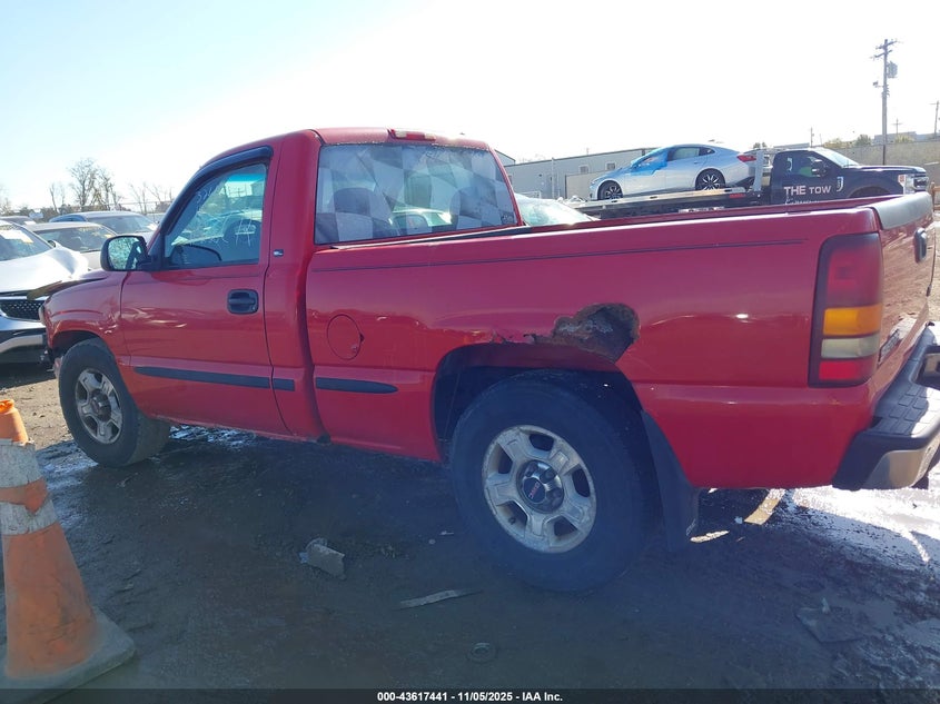 2002 GMC Sierra 1500 Sl VIN: 1GTEC14V82Z246933 Lot: 43617441