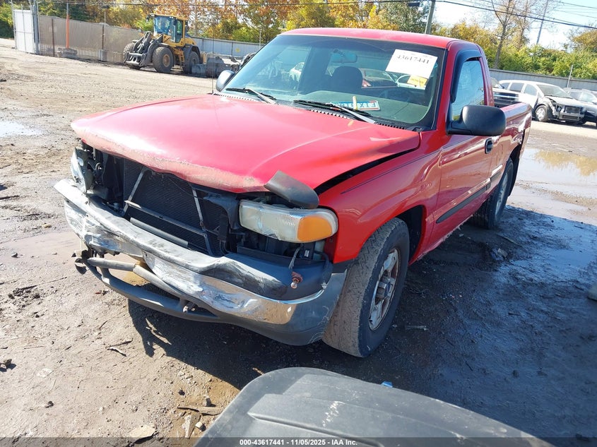 2002 GMC Sierra 1500 Sl VIN: 1GTEC14V82Z246933 Lot: 43617441