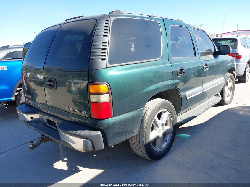 1GNEC13V44R145643 2004 CHEVROLET TAHOE photo no. 4
