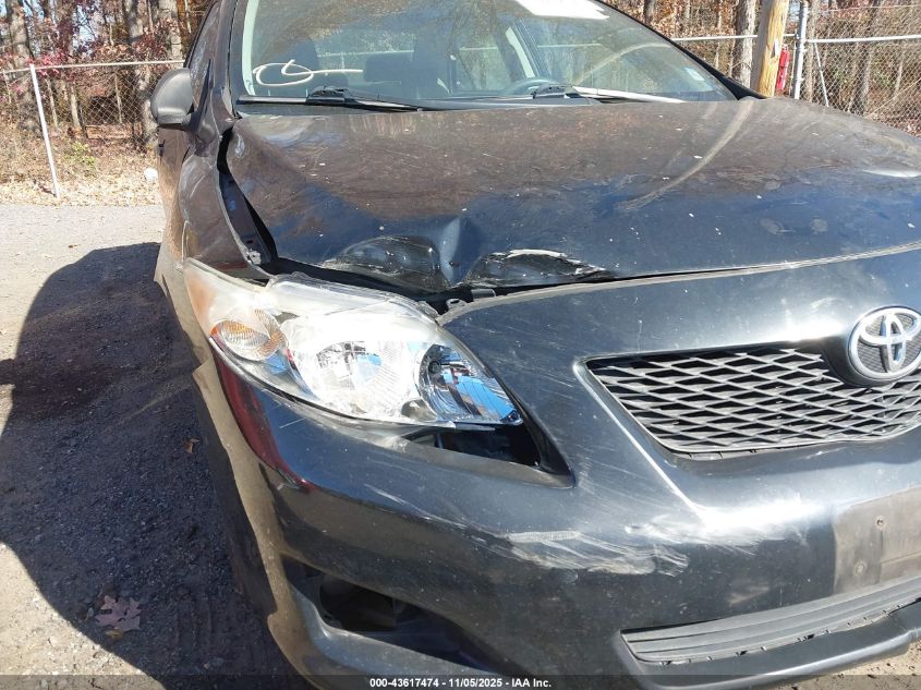 2009 Toyota Corolla Le VIN: 2T1BU40E69C168065 Lot: 43617474