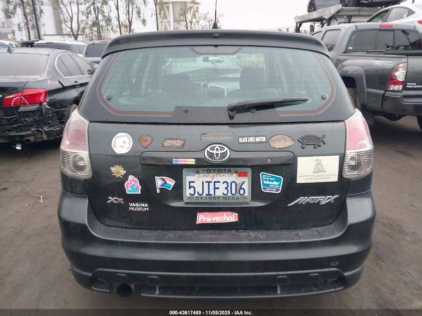 2005 Toyota Matrix Xr VIN: 2T1KR32E15C334513 Lot: 43617489