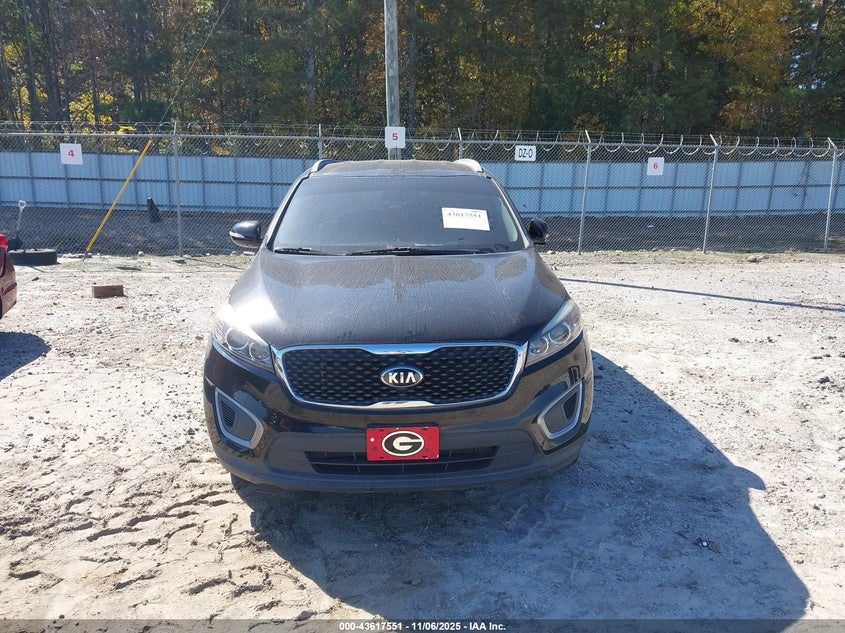 2017 Kia Sorento 3.3L Lx VIN: 5XYPG4A59HG188969 Lot: 43617551
