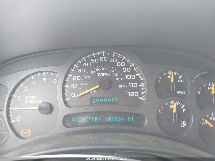 2004 Chevrolet Tahoe Ls VIN: 1GNEC13V84R143202 Lot: 43617640