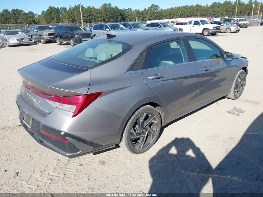 2024 HYUNDAI ELANTRA HYBRID LIMITED KMHLN4DJ2RU095624