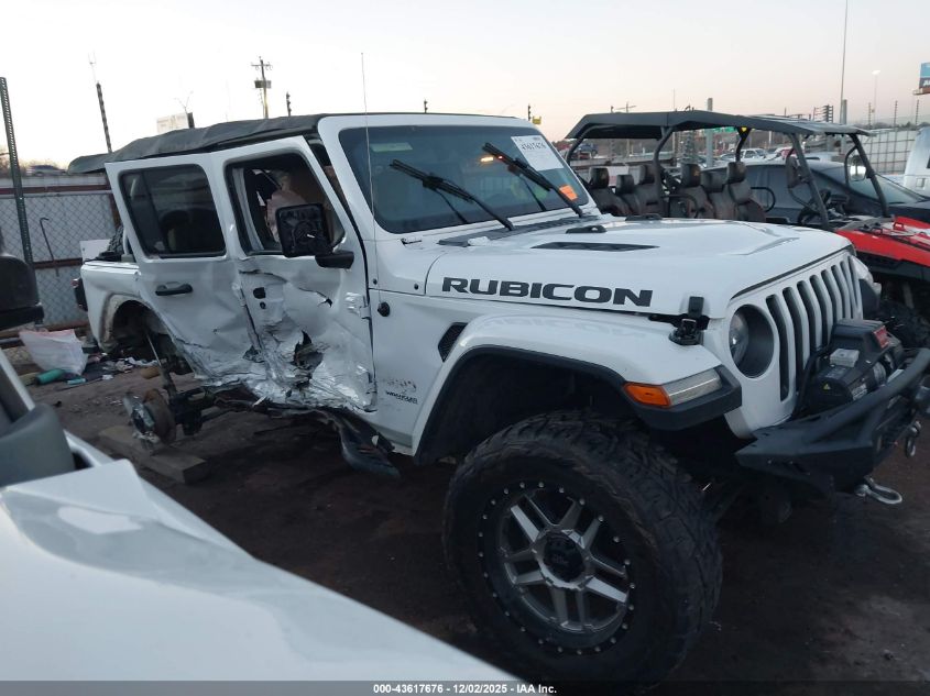 2018 Jeep Wrangler Unlimited Rubicon 4X4 VIN: 1C4HJXFG8JW208512 Lot: 43617676