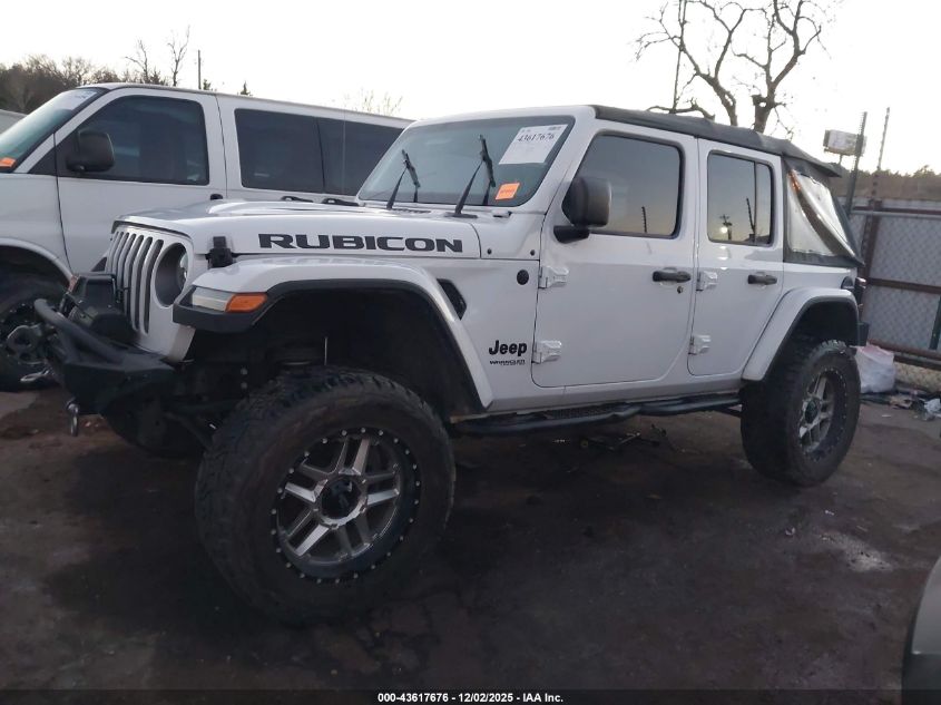 2018 Jeep Wrangler Unlimited Rubicon 4X4 VIN: 1C4HJXFG8JW208512 Lot: 43617676