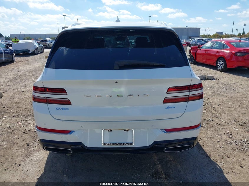 2023 Genesis Gv80 2.5T Awd VIN: KMUHBDSBXPU106040 Lot: 43617687
