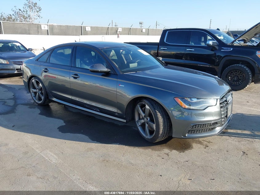 2014 AUDI A6 3.0T PREMIUM PLUS - WAUHGAFCXEN076970