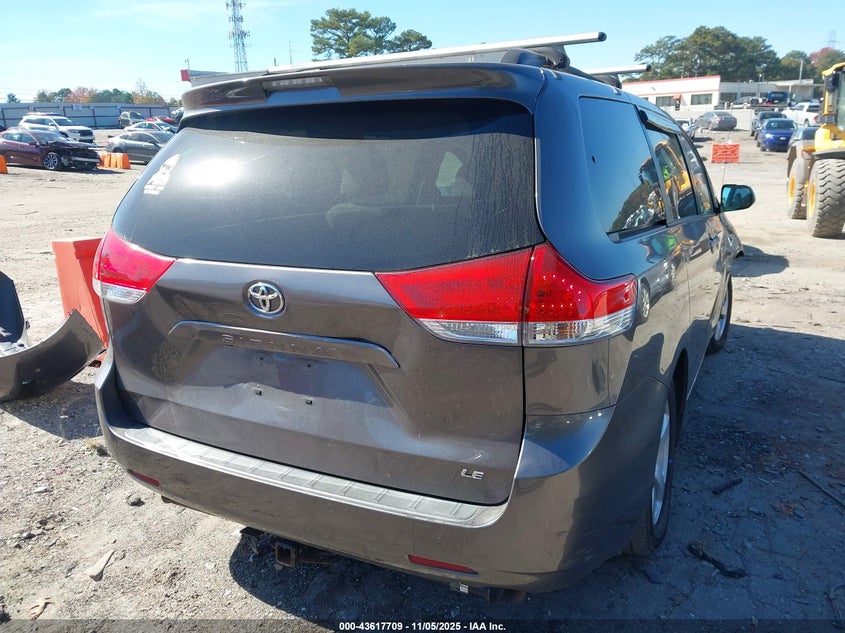 2014 TOYOTA SIENNA LE V6 8 PASSENGER 5TDKK3DC3ES427153