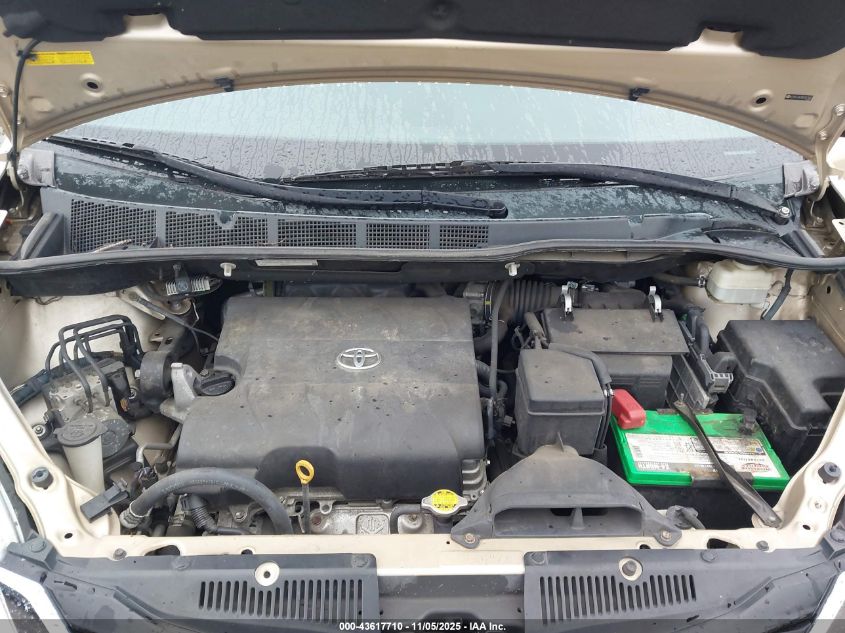 2011 Toyota Sienna Le VIN: 5TDKK3DC9BS067902 Lot: 43617710