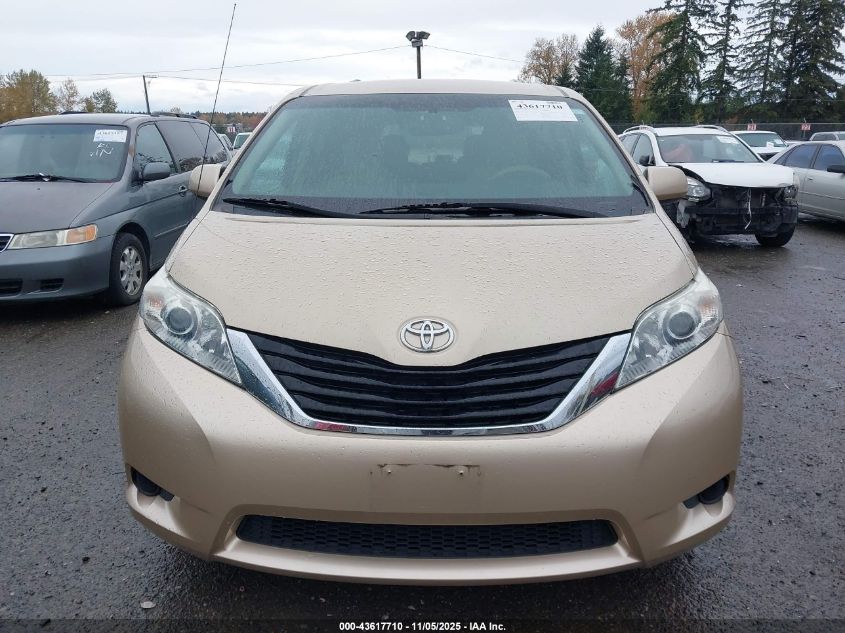 2011 Toyota Sienna Le VIN: 5TDKK3DC9BS067902 Lot: 43617710