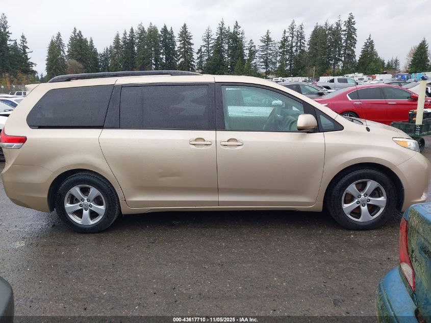 2011 Toyota Sienna Le VIN: 5TDKK3DC9BS067902 Lot: 43617710