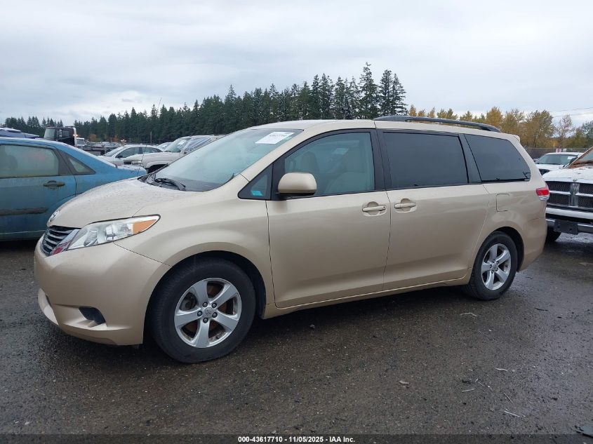 2011 Toyota Sienna Le VIN: 5TDKK3DC9BS067902 Lot: 43617710