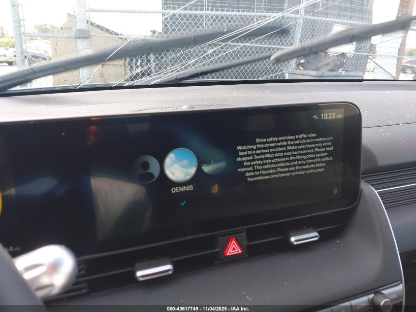 2025 Hyundai Ioniq 5 Sel VIN: 7YAKN4DA0SY033100 Lot: 43617749