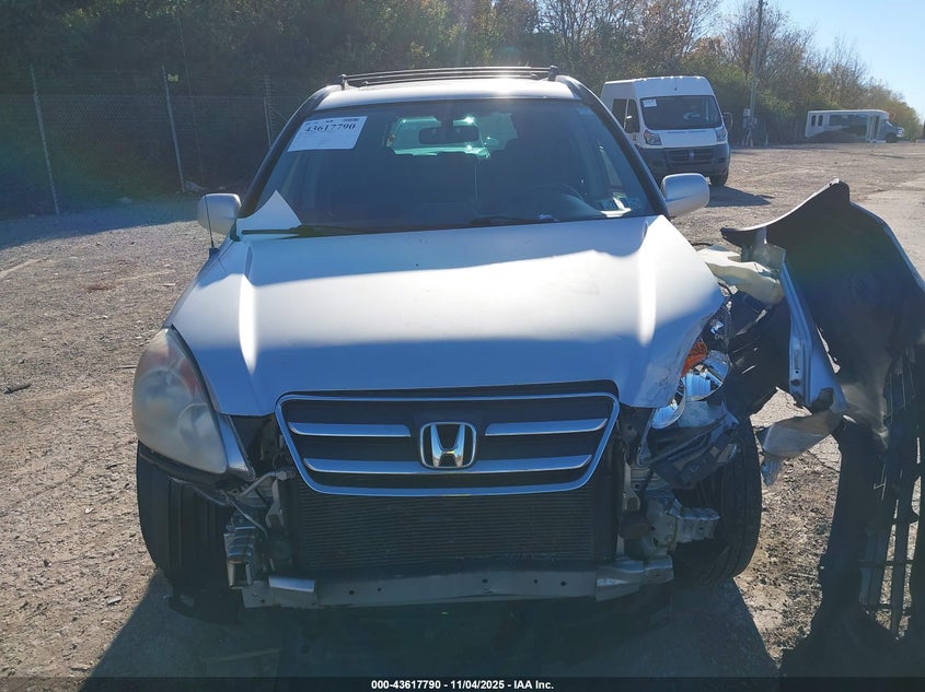 2006 Honda Cr-V Ex VIN: SHSRD78886U412667 Lot: 43617790