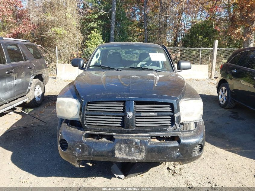 2006 Dodge Dakota Slt VIN: 1D7HW48N46S507589 Lot: 43617801