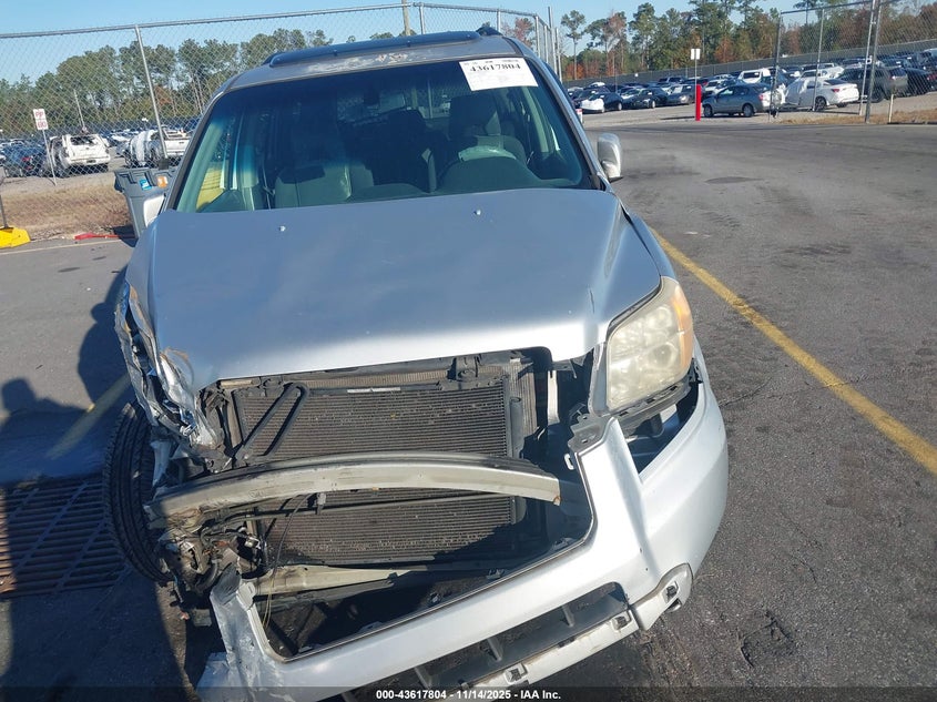 2007 Honda Pilot Ex-L VIN: 5FNYF18627B012498 Lot: 43617804