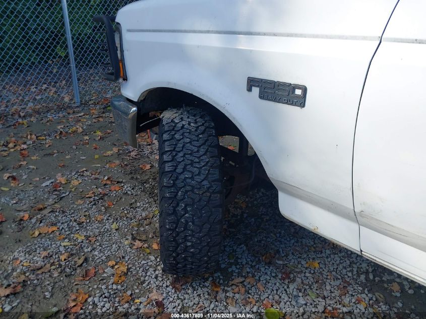 1997 Ford F-250 Xl VIN: 1FTHX26H7VEA51027 Lot: 43617809